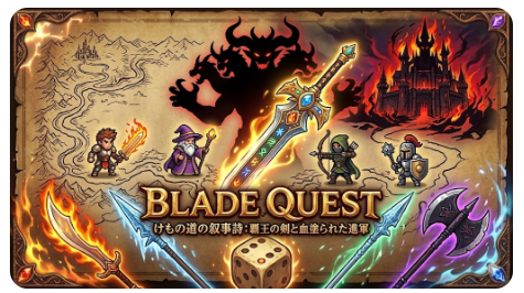 実験 #07：RPG風スゴロク（BLADE QUEST）