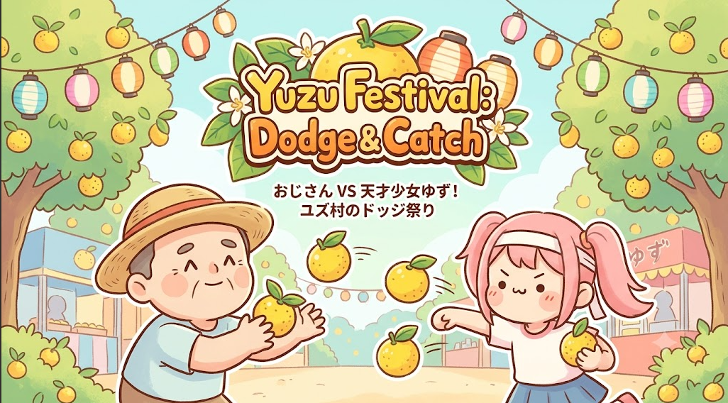実験#102：ユズのお祭り（ユズフェスティバル～ドッジ＆キャッチ～）